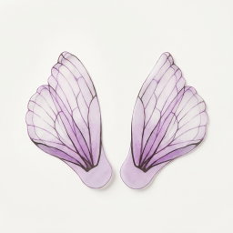 Foi de ambalat decorative model aripi de fluture (Set 10 buc)