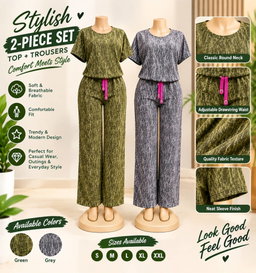 Stylish 2-Piece Casual Set