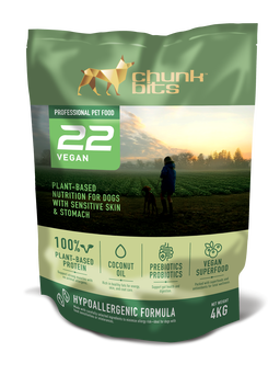 Chunkbits Vital 22 Marine Fish, Tapioca & Oat Dog Food