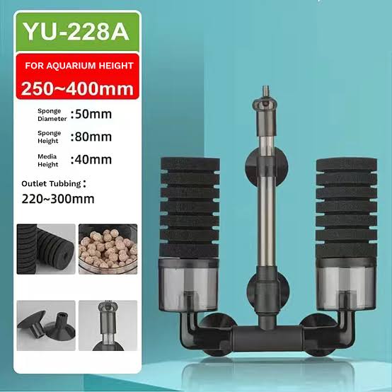 YU-228A Sponge Filter with Filter Media Unit_3