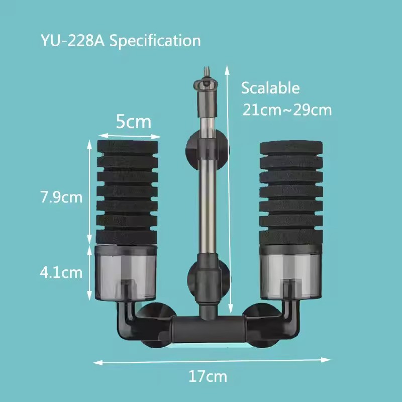YU-228A Sponge Filter with Filter Media Unit_2