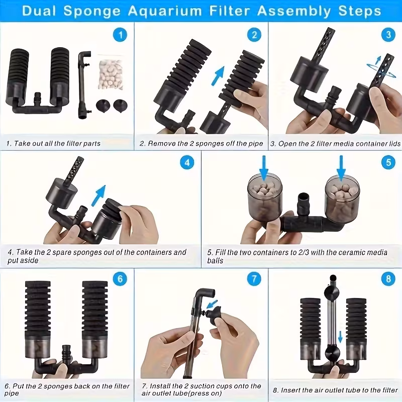 YU-228A Sponge Filter with Filter Media Unit_5