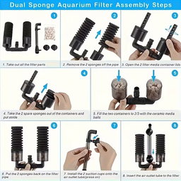 YU-228A Sponge Filter with Filter Media Unit