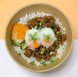 Double Egg Lu Rou Fan