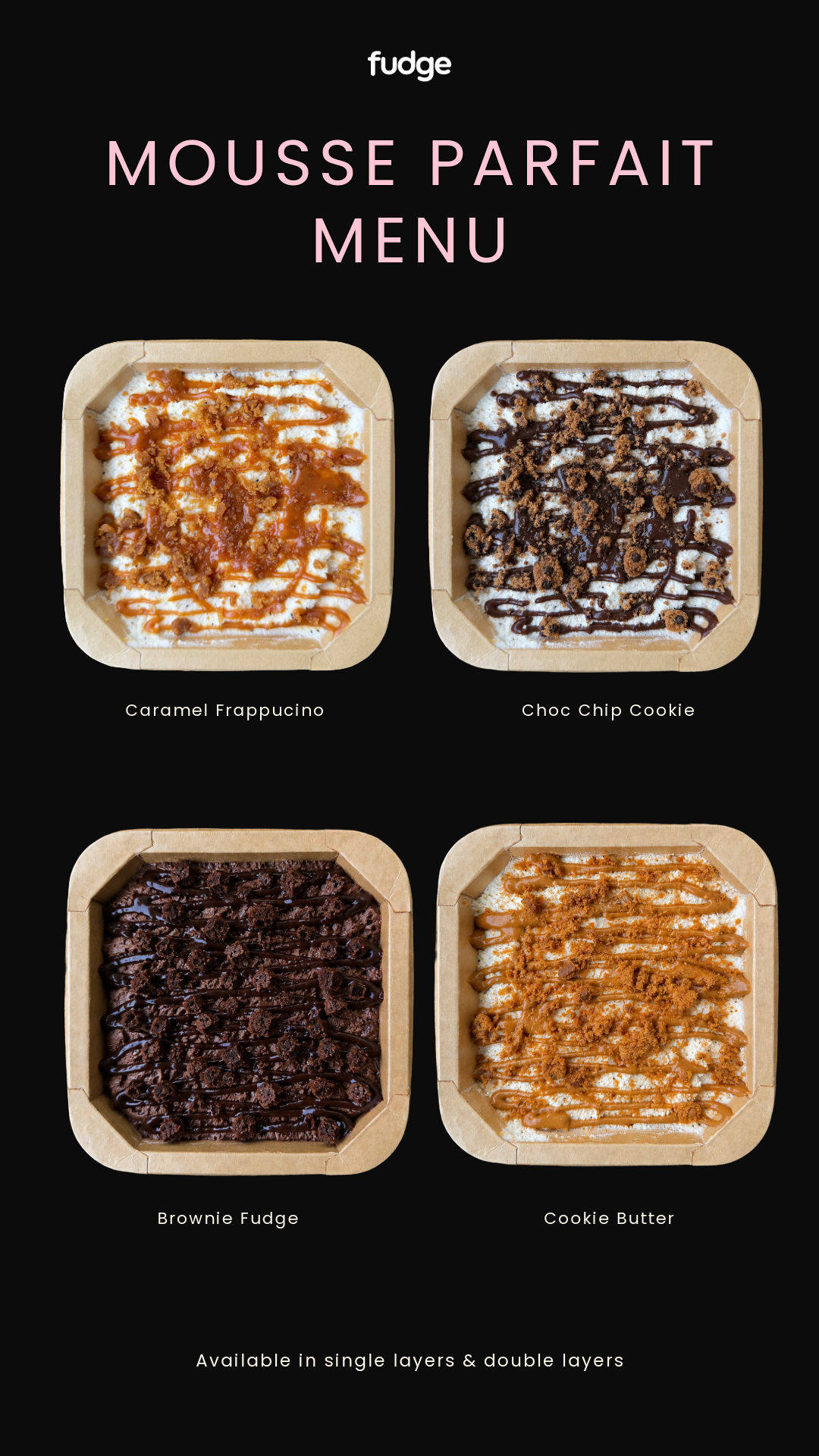 Fudge Mousse Parfait