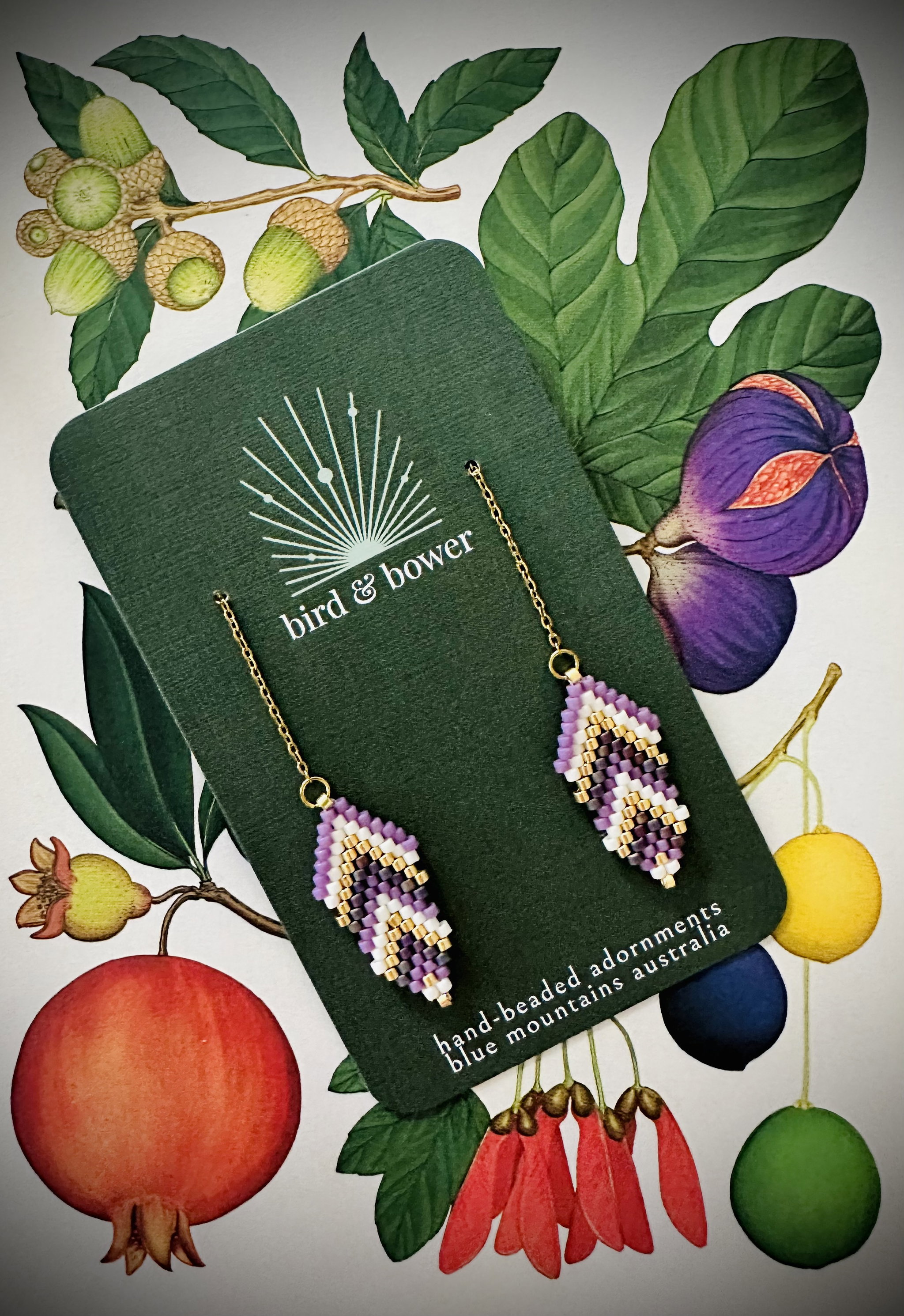 NEW! Feather Drop Earrings _3