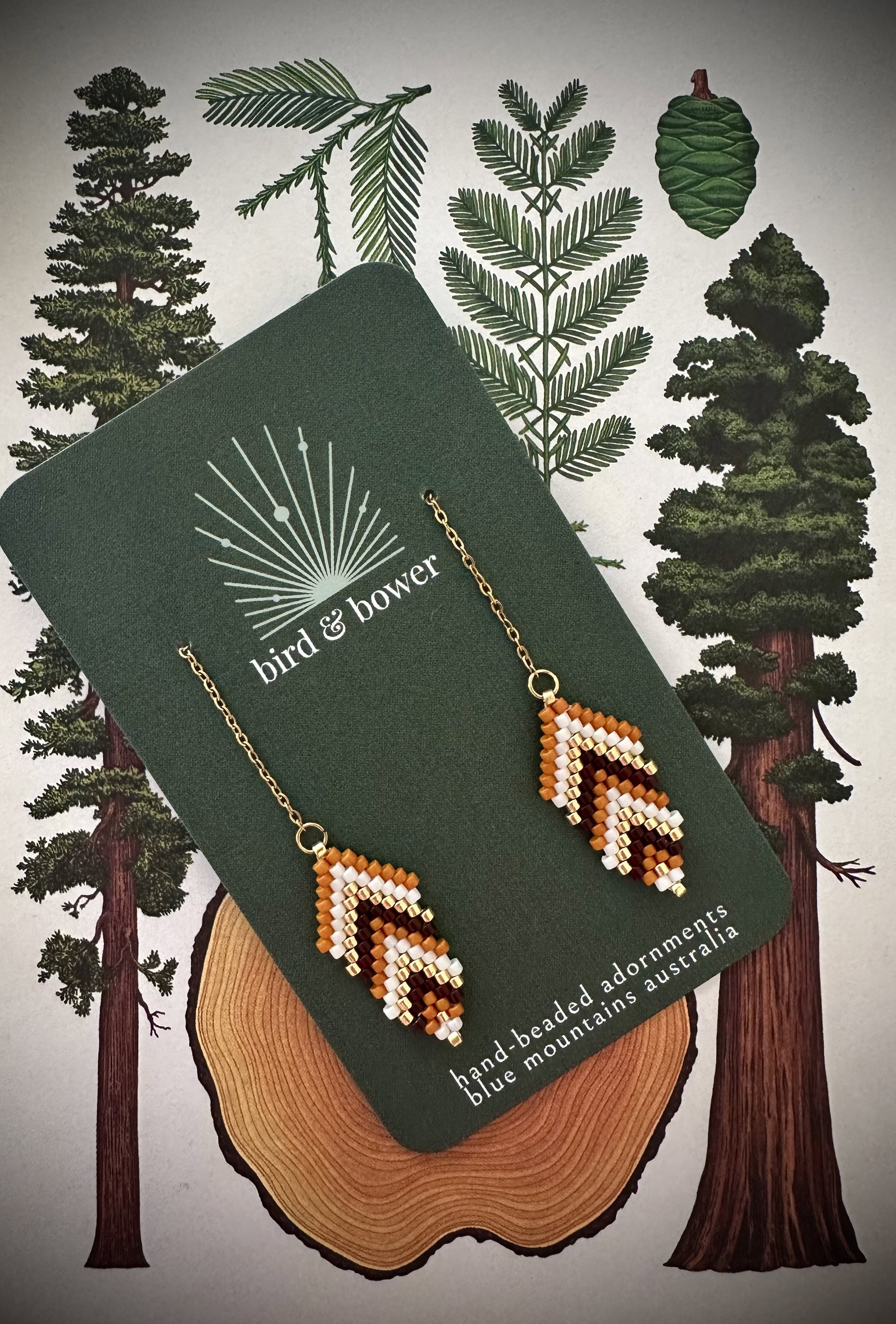 NEW! Feather Drop Earrings _4