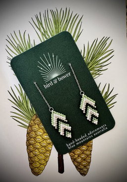 NEW! Feather Drop Earrings 