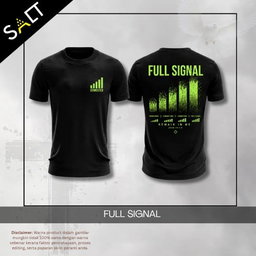 FULL SIGNAL_NAVY BLUE TSHIRT 