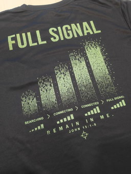 FULL SIGNAL_NAVY BLUE TSHIRT 