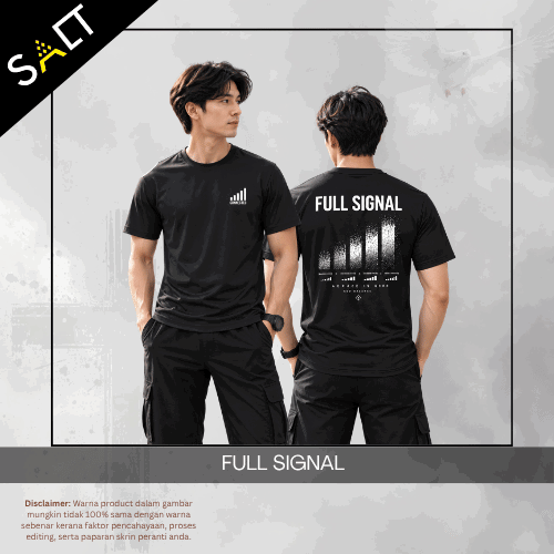 FULL SIGNAL_BLACK TSHIRT