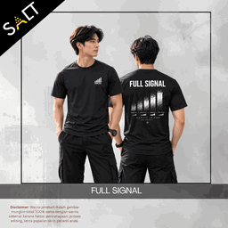 FULL SIGNAL_BLACK TSHIRT