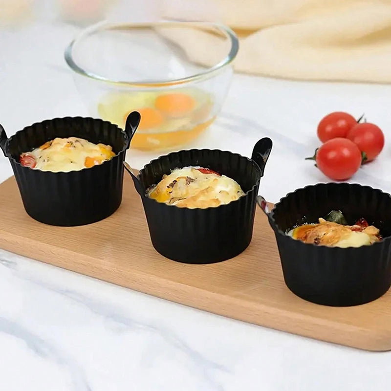 Premium Non-Stick Silicone Egg & Cake Baking Moulds_2