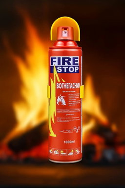 Mini aerosol fire extinguisher