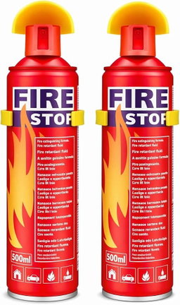 Aerosol fire extinguisher