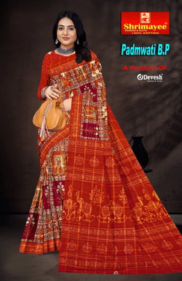 Padmavati with blouse piece (pack of 8)
