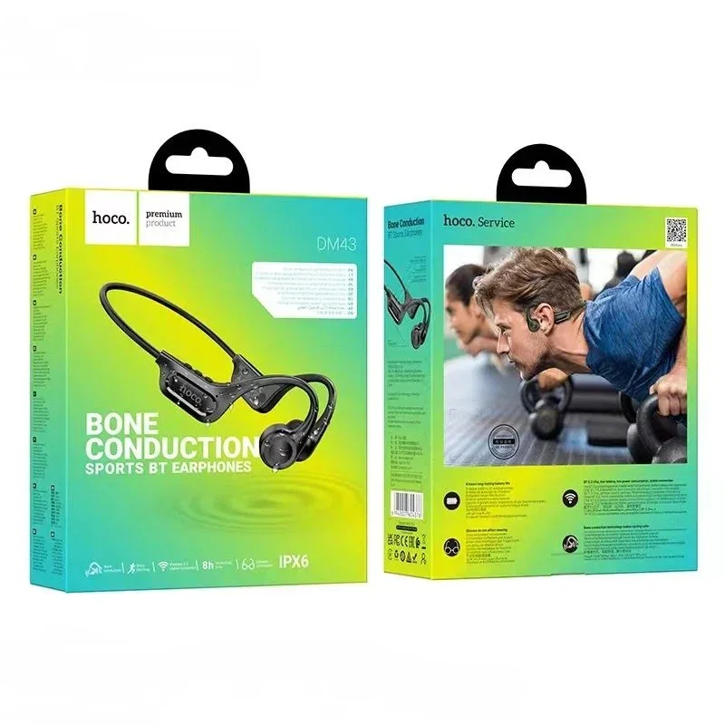 Hoco Dm43 Bone Conduction Sports BT Earphones_1