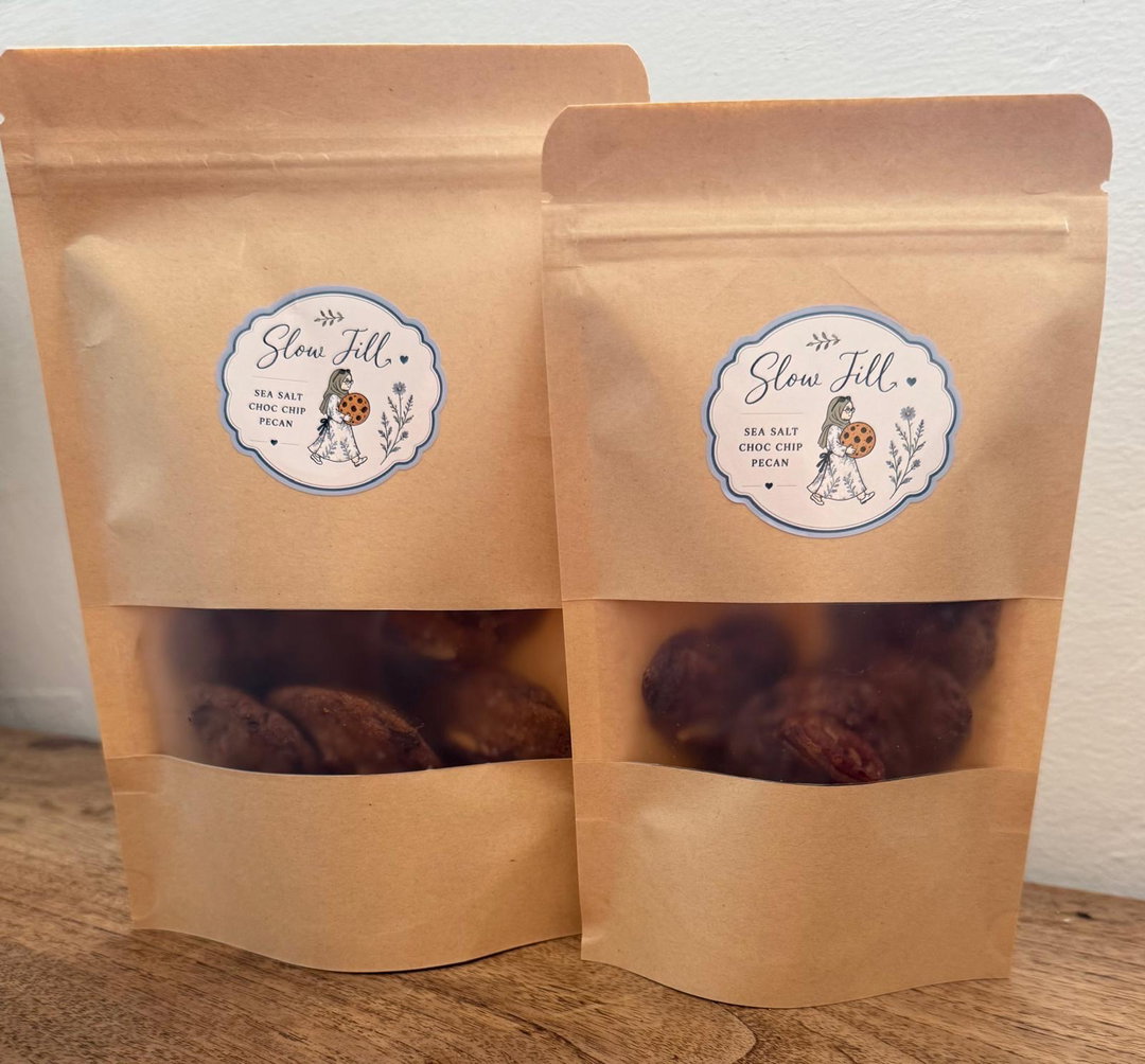 Sea Salt Chocolate Chip Pecan Cookies (100g)