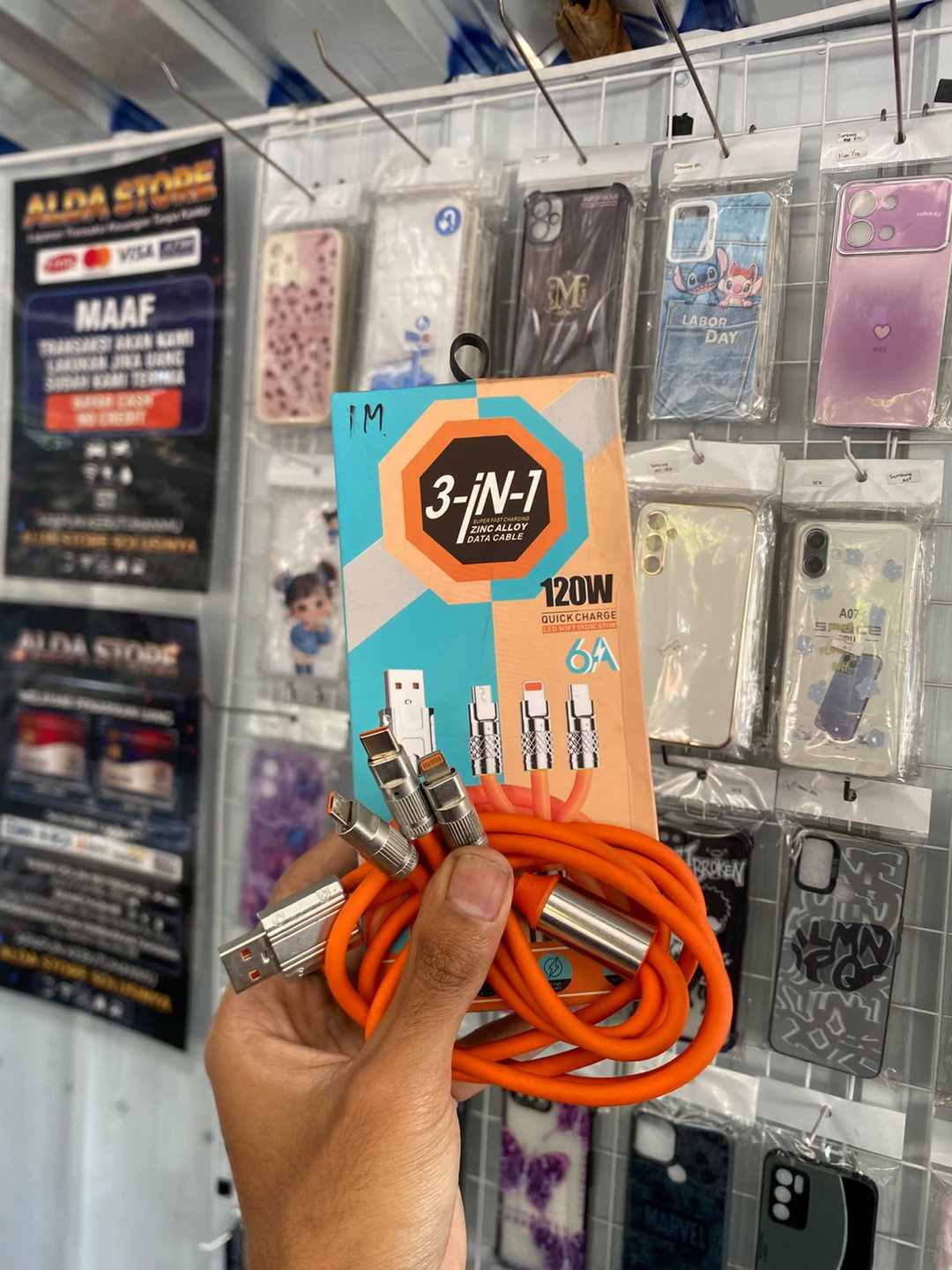 Kabel Cumi 3 in 1