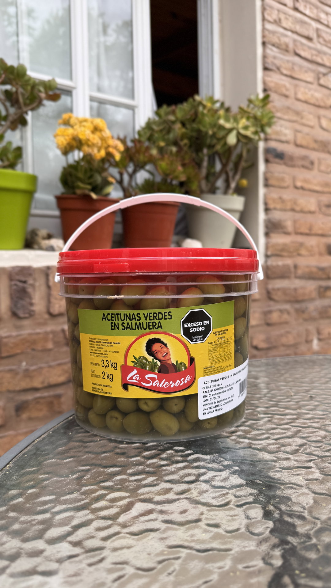 ACEITUNAS VERDES CON CAROZO 2KG