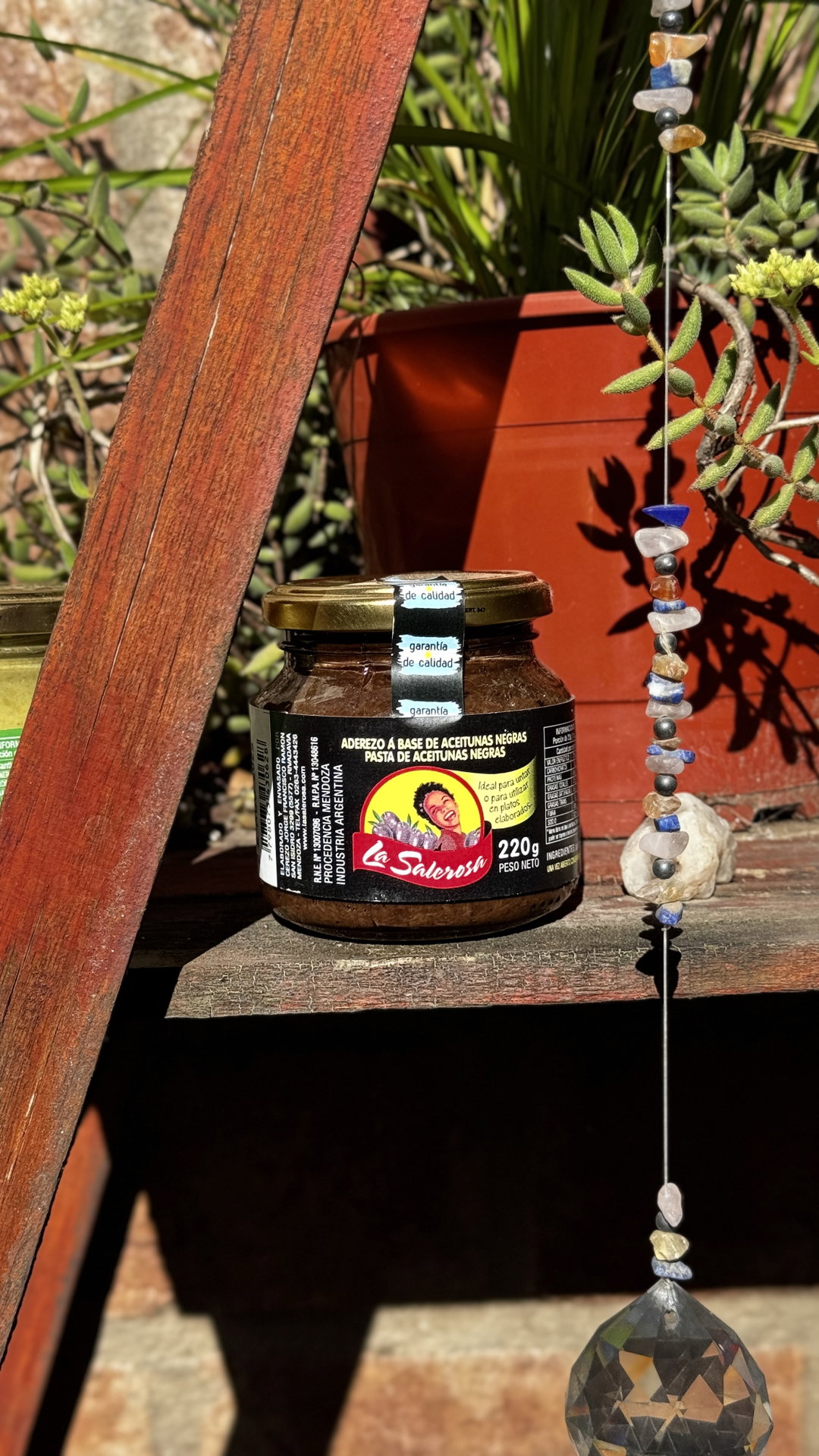 PASTA DE ACEITUNAS NEGRAS LA SALEROSA 220GR