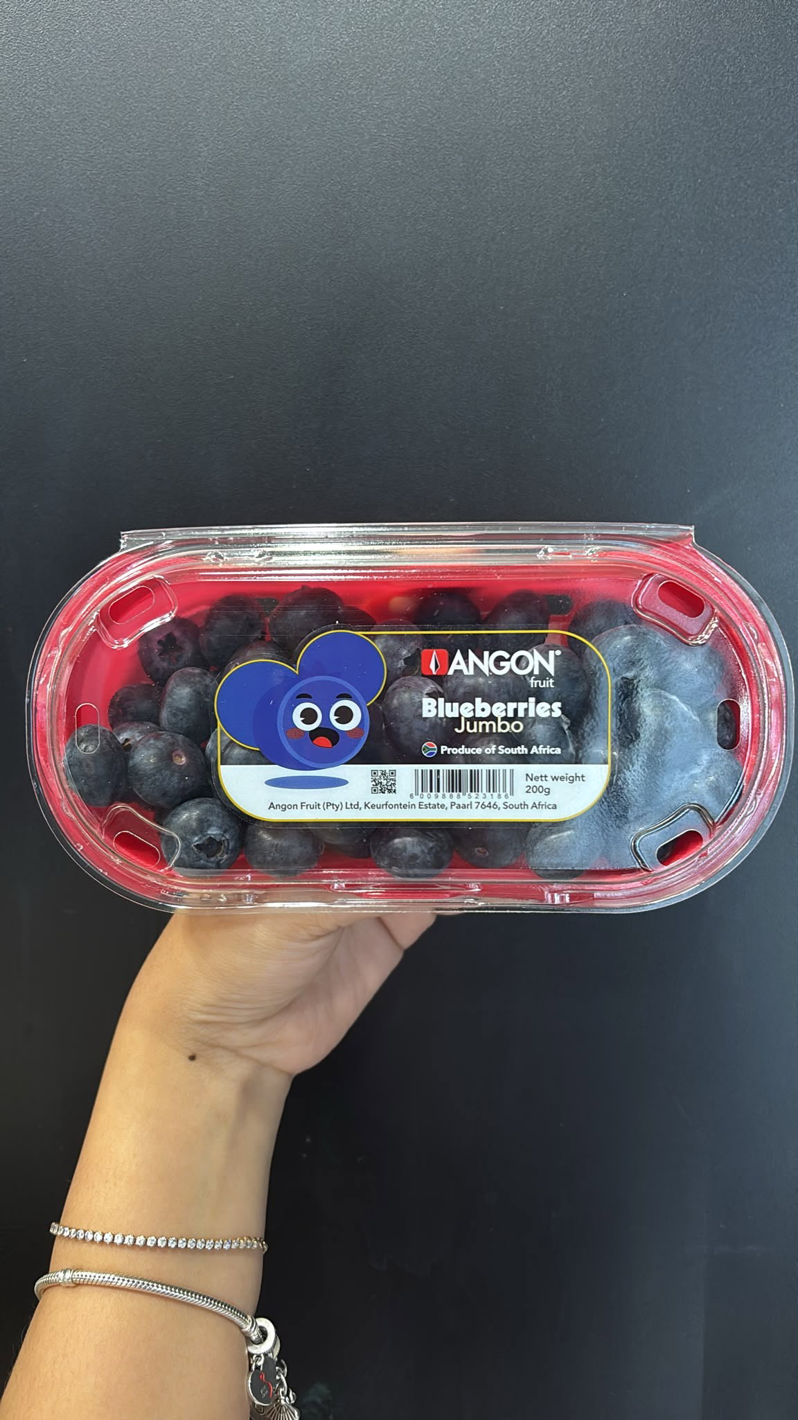 South Africa Eureka Jumbo Blueberry 