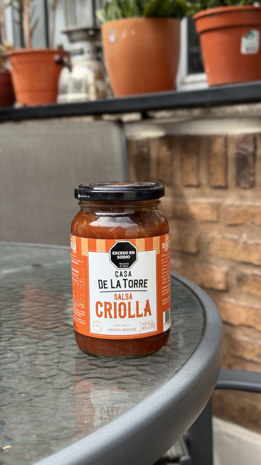 SALSA CRIOLLA ADEREZO