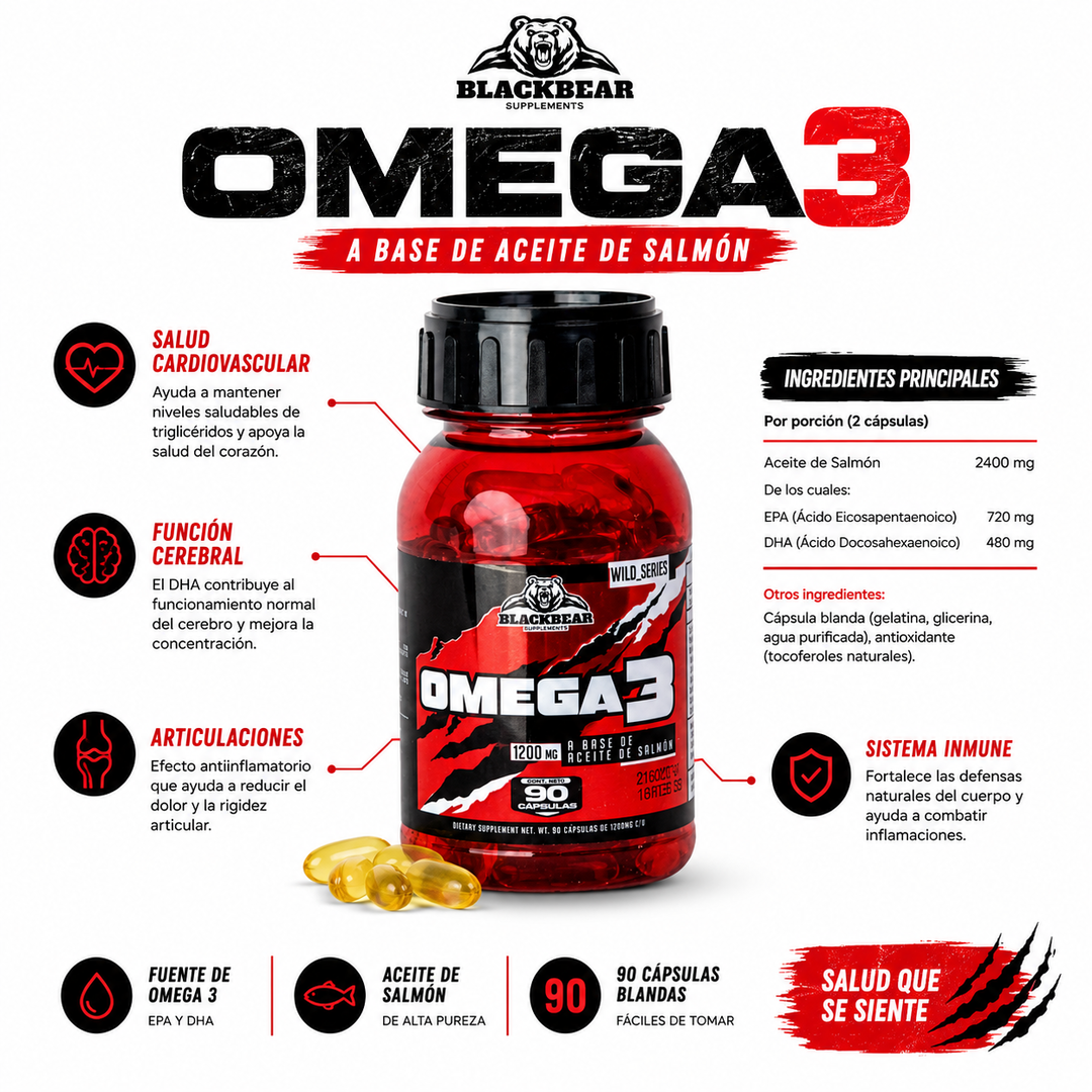 Omega 3 blackbear