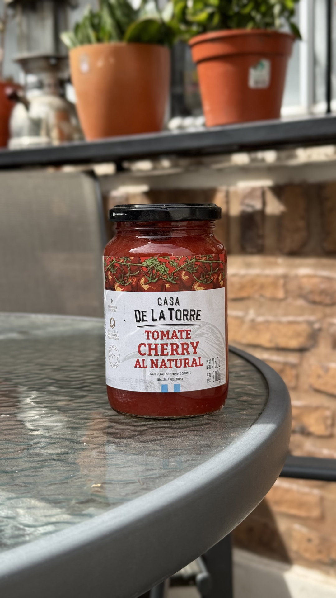 TOMATES CHERRYS AL NATURAL