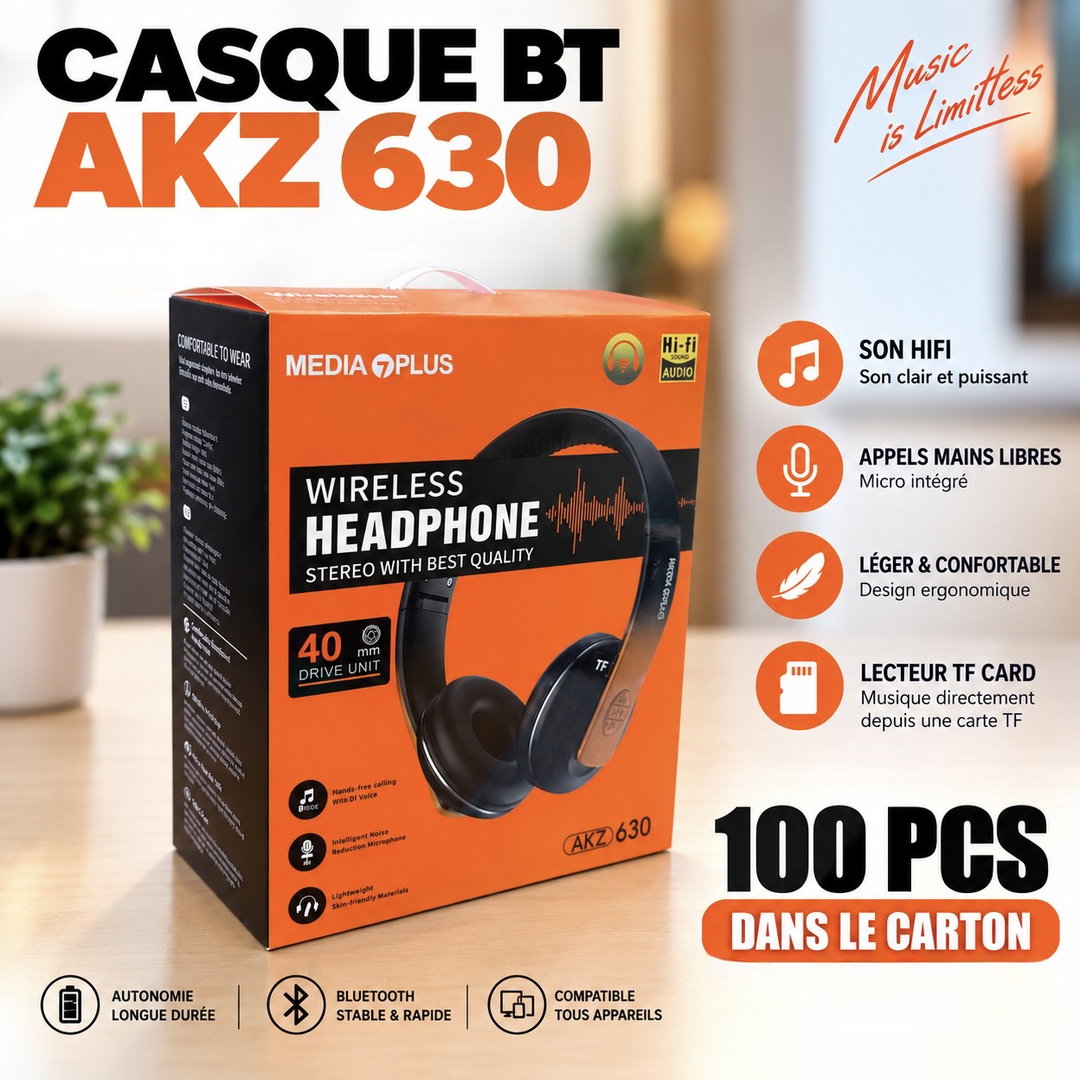 AKZ 630 (casque Bluetooth)   