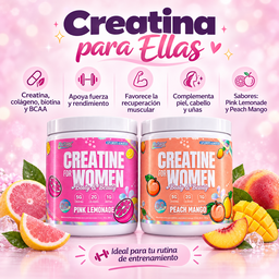 Creatina de mujer 🍋🍓 NUTREX