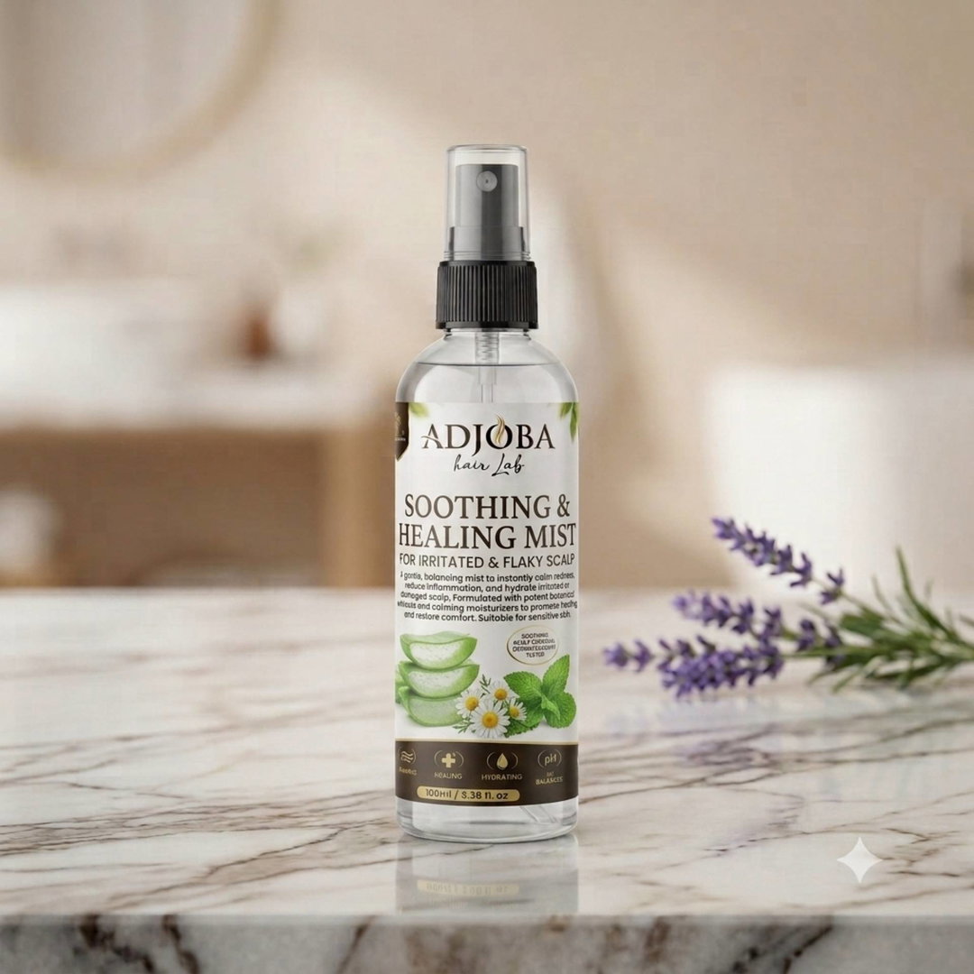 Soothing and healing scalp mist