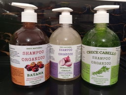 Shampoo y Acondicionador Organico. Anticaída y Crecimiento de Cabello