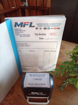 Invoice books A5 x2