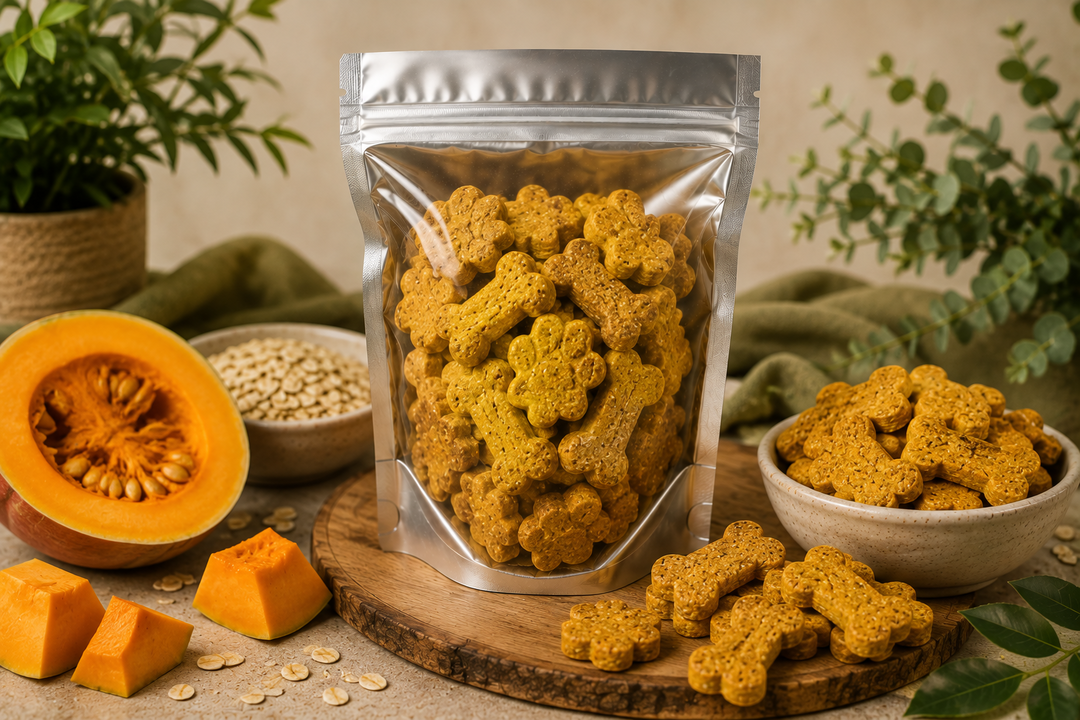 Pumpkin & Oats Biscuits
