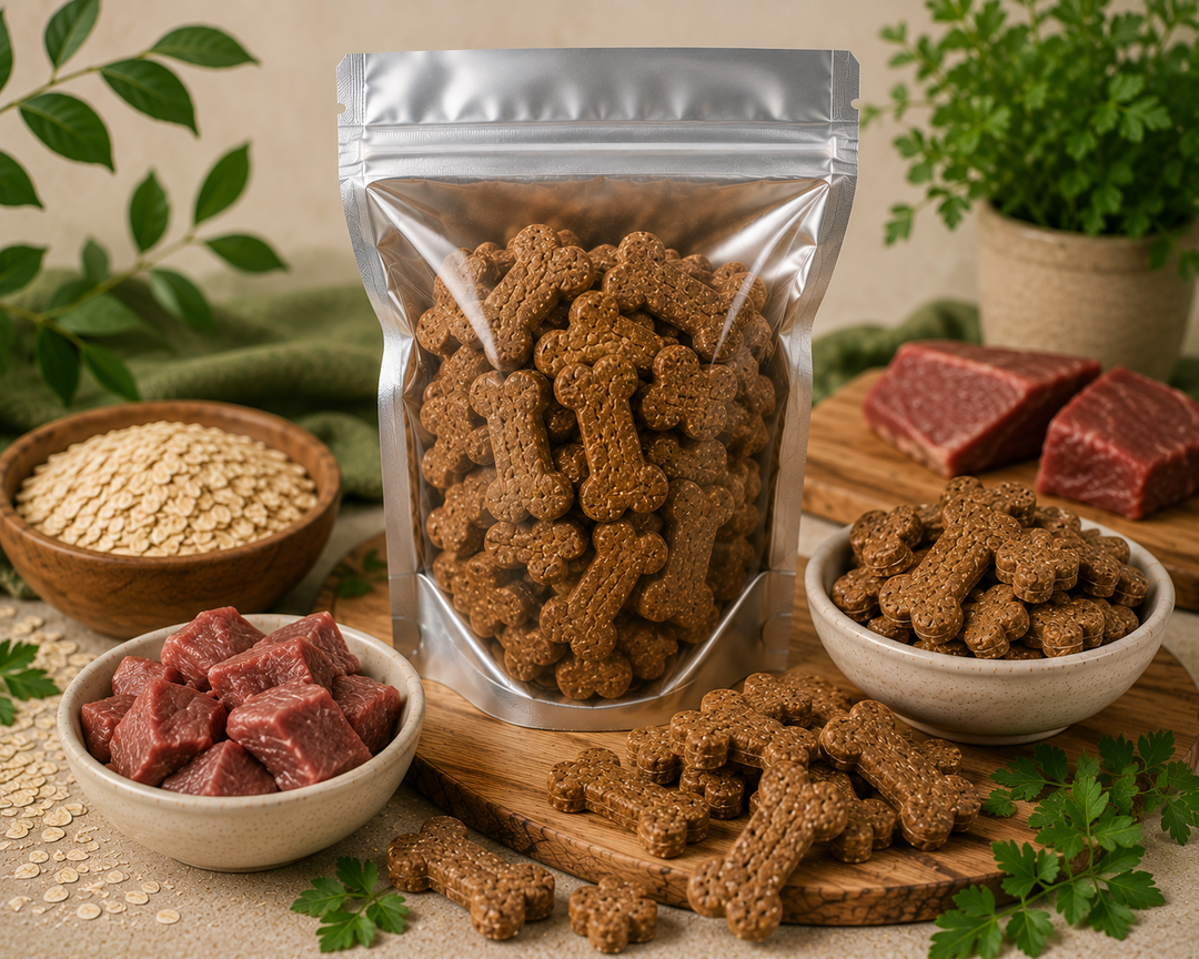 Beef & Oats Biscuits