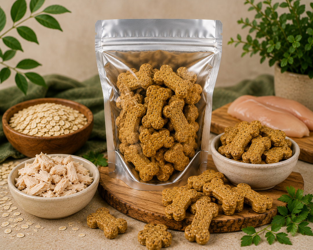Chicken & Oats Biscuits