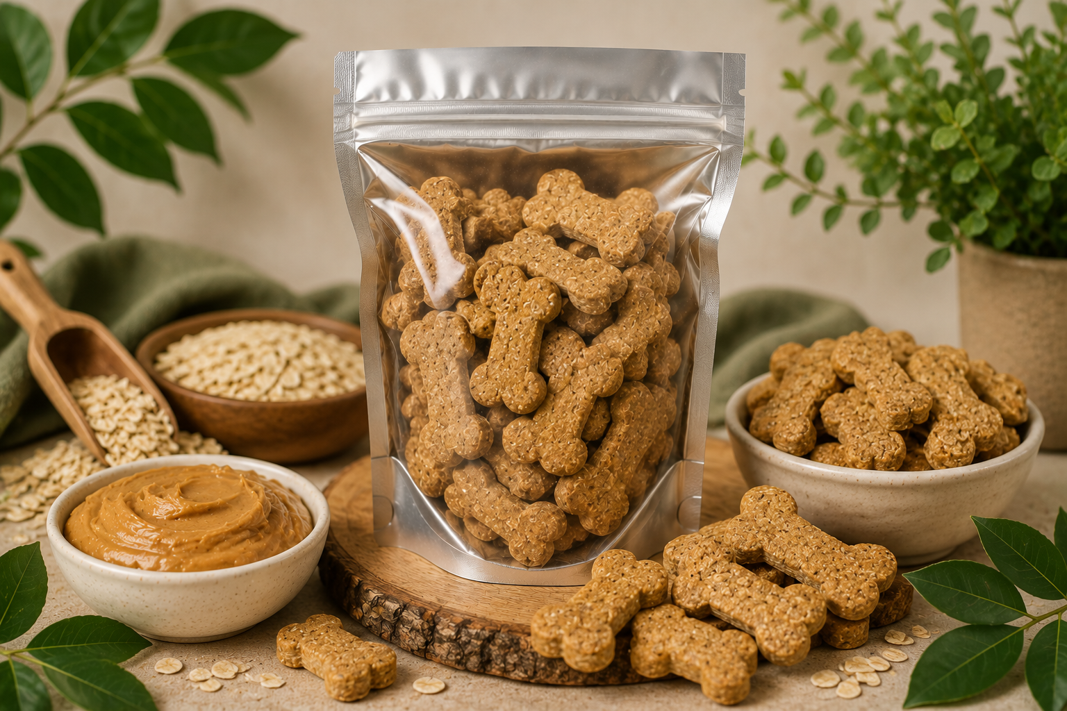 Peanut butter & Oats Biscuits _0