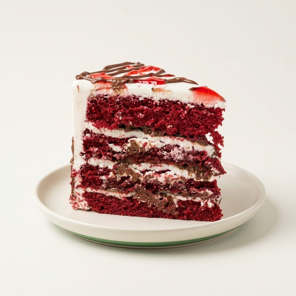 Red Velvet Nutella Crunch Cake_0