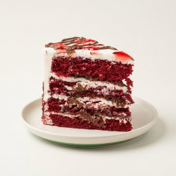 Red Velvet Nutella Crunch Cake