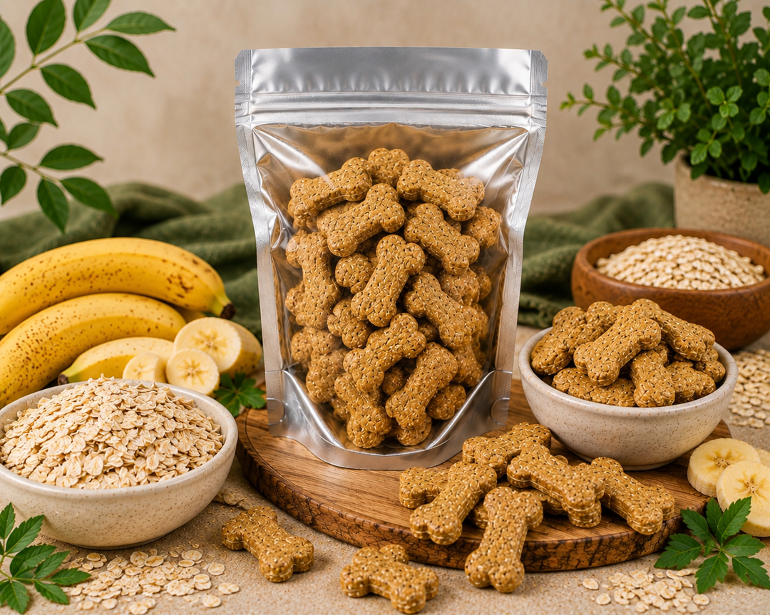 Banana & Oats Biscuits