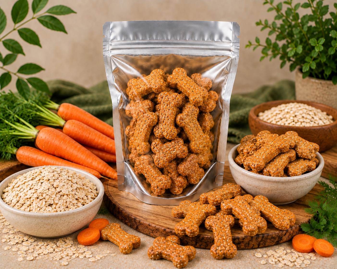 Carrot & Oats Biscuits _0