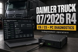 Dailmer Truck Diagnostic 07_2026_R4 works C6/C5 