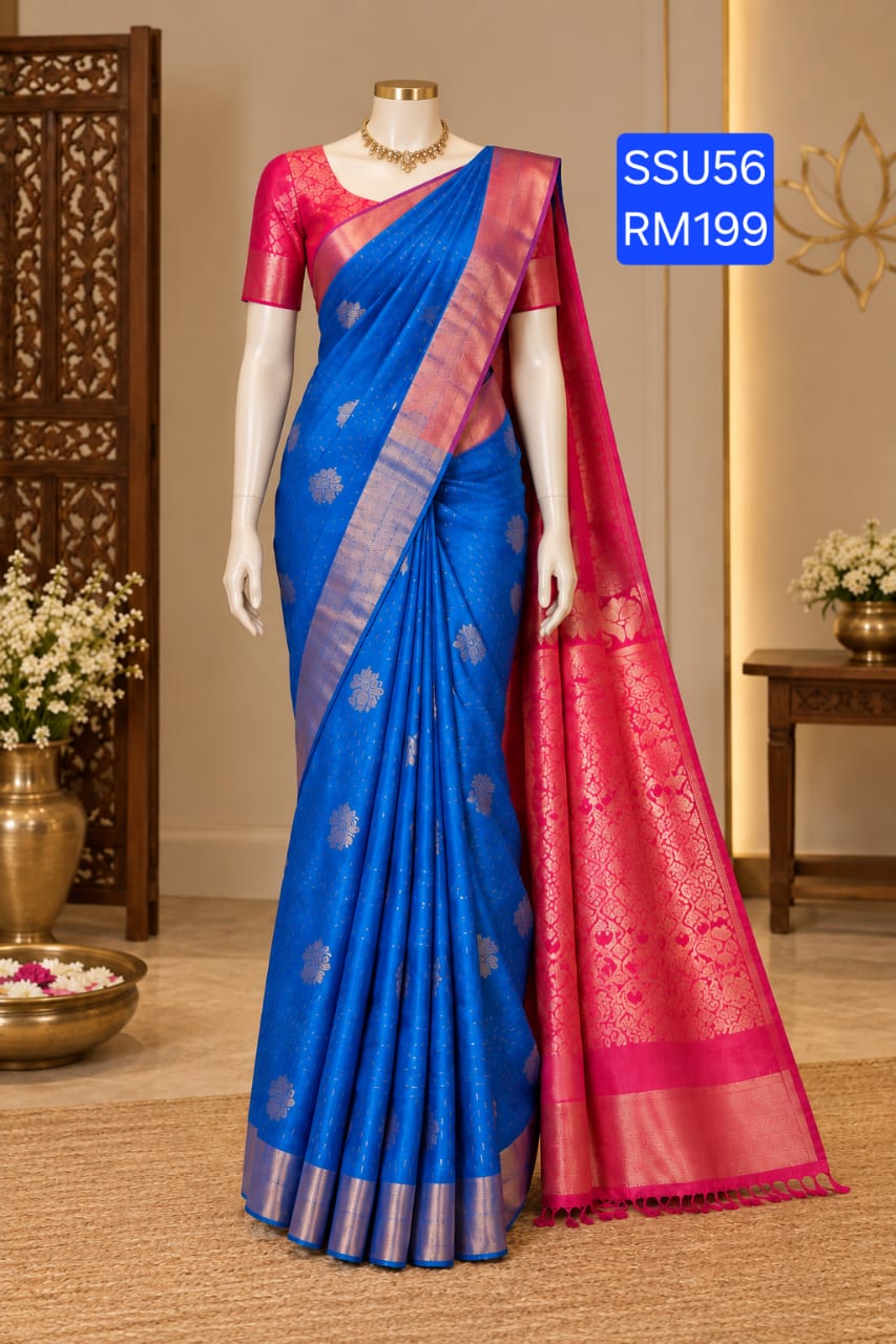 Kanchipuram soft silk saree