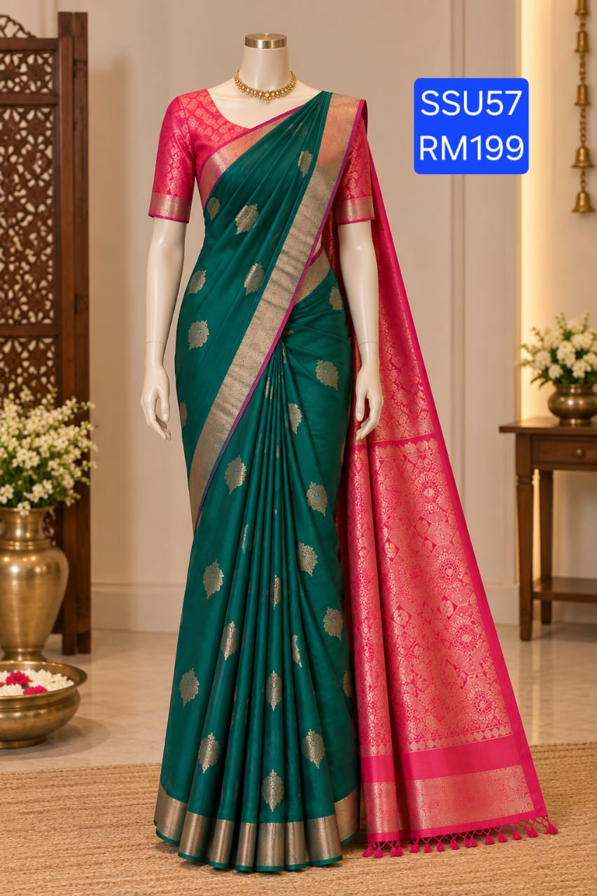 Kanchipuram soft silk saree