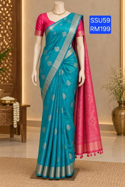 Kanchipuram soft silk saree