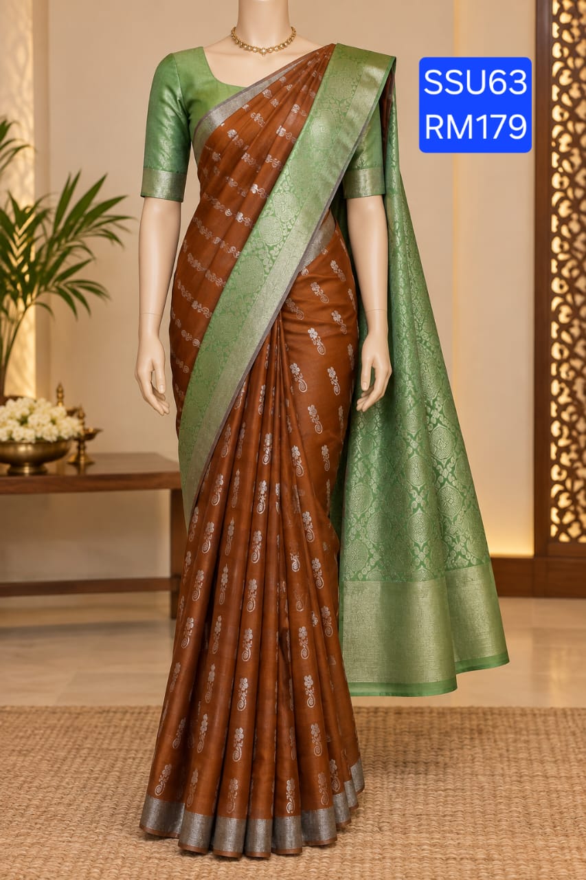 Kanchipuram soft silk saree_0