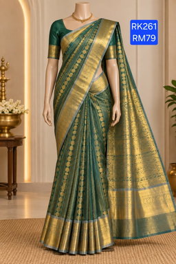 Kanchipuram Silk Cotton Saree
