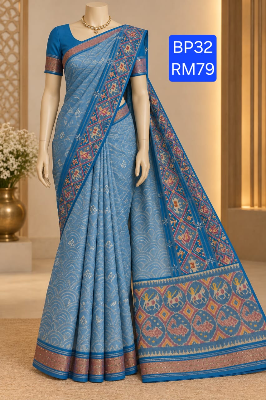 Bandhini Patola Saree