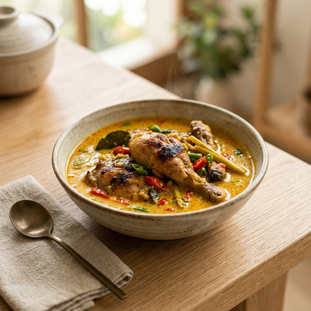 Ayam Kampung Salai Lemak Cili Api